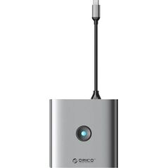 HUB USB Orico Adapter Hub 8w1 Orico, HDMI 4K + 3x USB-A 3.0, USB-C, 100W PD + SD/TF