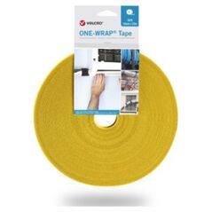 Triton Taśma VELCRO One Wrap o szerokości 30 mm, żółta, 25 m