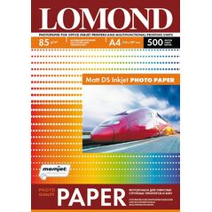 Lomond Lomond Photo Inkjet Paper Matte 85 g/m2 A4, 500 sheets, double sided
