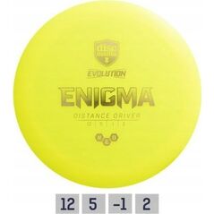 Discmania Discgolf DISCMANIA Distance Driver NEO ENIGMA Evolution 12/5/-1/2 Yellow