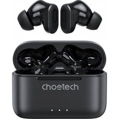 Słuchawki Choetech Słuchawki bezprzewodowe TWS Choetech BH-T15 ANC+ENC (czarne)