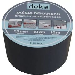 Deka TAÅMA USZCZELNIAJÄCA DEKARSKA ALUBUTYL 10CM*10MB ANTRACYT