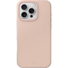 Uniq Etui UNIQ Lino Hue Apple iPhone 16 Pro Magclick Charging różowy/blush pink