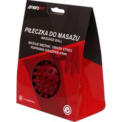 ENERO FIT Piłeczka do masażu 7cm czerwona medium Enero fit