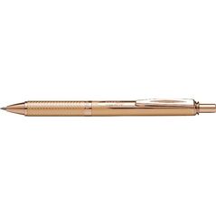 Pentel Pentel EnerGel BL407X-A Tintenroller 0,7 mm mit Druckmechanismus Stahl | Gold