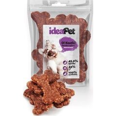IdeaPet IDEAPET 500g KOSTKI KACZKA Z RYŻEM 9cm