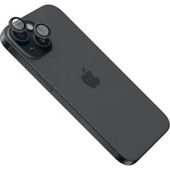 Fixed Fixed Camera glass | Apple | iPhone 16/16 Plus | Tempered glass | Black