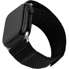 Fixed Fixed | Sporty Strap for Apple Watch Ultra 49mm | 160-210 mm | Black | Nylon