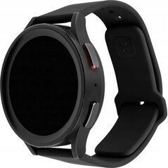 Fixed FIXED Silicone Sporty Strap Set with Quick Release 20mm for smartwatch, black