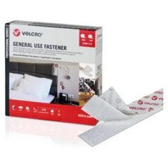 Triton Taśma rzepowa VELCRO ogólnego zastosowania 5 m, rzep 20 mm biały