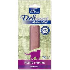 Life Pet Care LIFE CAT 15g DELI SNACK BOILED DUCK       FILLET /16
