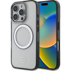 Mercedes Mercedes MEHMP16L23HUOKC iPhone 16 Pro    6.3" transparent hardcase Printed logo MagSafe