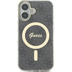Guess Guess GUHMP16MH4STK iPhone 16 Plus 6.7"   czarny/black hardcase IML 4G MagSafe