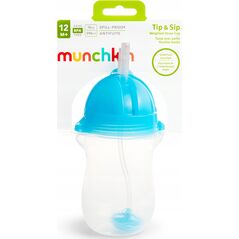 Munchkin MUNCHKIN Any Angle Straw Cup, Blue, 12m+, 296ml, 01246101