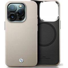 BMW BMW BMHMP16X23PUFWG iPhone 16 Pro Max 6.9" gray/gray hardcase Sign Full Wrapped Metal MagSafe