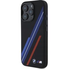 BMW BMW BMHMP16X23SSPK iPhone 16 Pro Max 6.9" black/black hardcase Silicone Random Lines MagSafe
