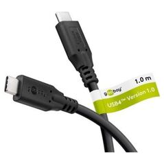 Goobay Kabel USB-C™, USB4™, 100 W, 20 Gbit/s, Power Delivery, m