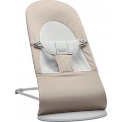 BabyBjorn BABYBJORN bouncer BALANCE Soft Woven/Jersey, beige/grey, 005383
