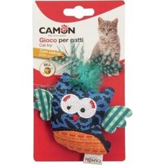 Camon Camon Cat Toy Ptaszek z dzwonkiem i kocimietką 10cm