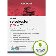 Program Lexware ESD / Lexware reisekosten pro 2025 / Online Download