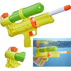 Hasbro Super poręczny pistolet na wodę dla dzieci żółty Nerf Soa XP50 ZA5185