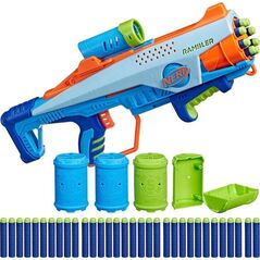 Hasbro Nerf blaster Elite JR Rookie Pack wyrzutnia 32 naboje tarcze ZA5180