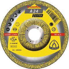Klingspor TARCZA DO SZLIFOW.METAL A24EXTRA 150*6,0*22 WYPUKŁA SZT.1