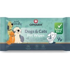 Opharm OPHARM NAWILŻANE CHUSTECZKI DLA PSA I     KOTA 48szt  /14