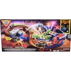 Monster Jam MONSTER JAM launch track with two vehicles Supercharge Speedway, 6071089