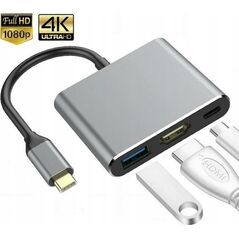 Adapter USB Platinet Platinet adapter Multimedia 3in1 (45984)