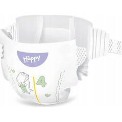 Happy Pieluchy HAPPY Maxi (8-14kg) diapers 62pcs, size 4 NEW, BB-054-LU62-W01