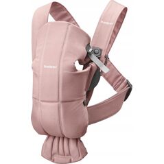 BabyBjorn BABYBJORN Carrier Mini, Dusty Pink, Cotton 021114