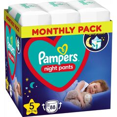 Pampers Pieluchomajtki PAMPERS Pants Night Monthly pack S5 (4x22ct) = 88ct, 81758420MP