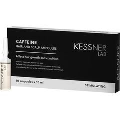 Activeshop KESSNER LAB Caffeine ampułki do skóry głowy i włosów 10 x 10 ml