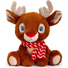 KEEL TOYS KEEL TOYS Christmas plush with Scarf 25cm assort., SX1947