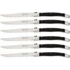 Laguiole Laguiole Steak knives black - 6 pcs