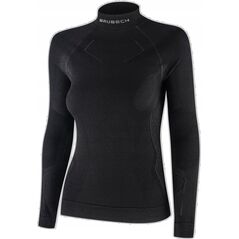 Brubeck LS1665W Bluza damska EXTREME MERINO czarny L