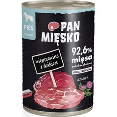 Pan Mięsko Wieprzowina z dzikiem 400g