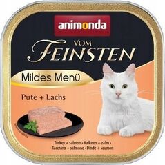 Animonda ANIMONDA KOT 100g V.FEINSTEN MILDES MENÜ  INDYK, ŁOSOŚ tacka/32