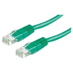 Secomp Kabel krosowy UTP, kat. 6 (klasa E), zielony, 0,5 m