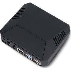 Argon40 Obudowa Argon ONE V3 do Raspberry Pi 5 - z wentylatorem i radiatorem - aluminiowa - czarna}