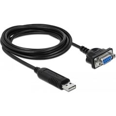 Adapter USB Delock Delock Adapter USB 2.0 Typ-A zu 1 x Seriell RS-232 DB9