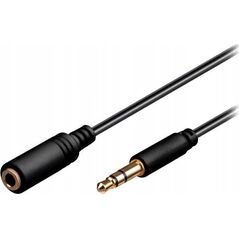 Kabel Goobay Przedłużacz do słuchawek i audio AUX, 3,5 mm 3-pinowy, cienki - Długość kabla 2 m