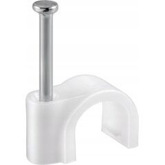 Organizer Goobay Obejma kablowa, biały - Wysokość 10.4 mm