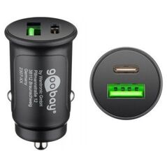 Tablet Goobay Podwójna ładowarka samochodowa USB-C™ PD (Power Delivery)
