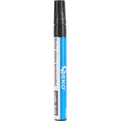 Geko Marker olejowy permanentny czarny – kartonik wystawowy (24/480)