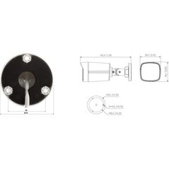 Kamera IP Dahua Technology KAMERA IP IPC-HFW1239TL1-A-IL-0360B Smart Dual Light - 1080p 3.6mm DAHUA