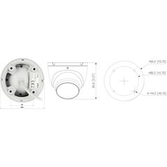 Kamera IP Dahua Technology KAMERA IP IPC-HDW1839T-A-IL-0280B-S6 Smart Dual Light 8.3Mpx 4K UHD 2.8mm DAHUA