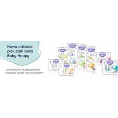 Happy HAPPY Mini (3-6kg) diapers 38pcs, size 2 NEW, BB-054-MI38-W01
