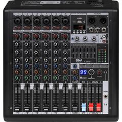 DNA DNA HLC 6 MK2 analogowy mikser dźwięku 6 kanałów USB MP3 Bluetooth Phantom DSP